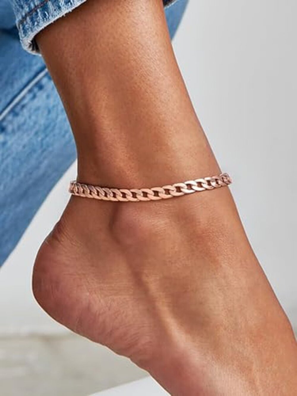 New - Women Girls Barefoot Jewelry 18K Gold or Rose Gold Stainless Steel - Picture 2 of 2